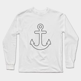 Anchor Symbol Love Port Homeland Gift Long Sleeve T-Shirt